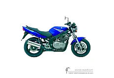 Autocollants pour Suzuki GS500E 2005 - Bleu • Suzuki Autocollants OEM