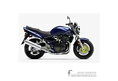 Stickers voor Suzuki GSF1200N BANDIT 2002 - Blauw • Suzuki OEM Stickers