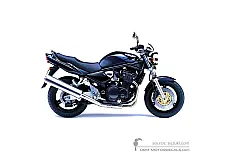 Autocollants pour Suzuki GSF1200N BANDIT 2004 - Bleu • Suzuki Autocollants OEM