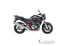 Aufkleber für Suzuki GSF1200N BANDIT 2006 - Grau • Suzuki OEM-Aufkleber