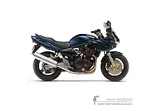 Naklejki do Suzuki GSF1200S BANDIT 2001 - Niebieski • Suzuki Naklejki OEM
