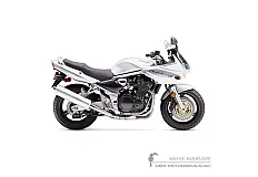 Autocollants pour Suzuki GSF1200S BANDIT 2001 - Argent • Suzuki Autocollants OEM