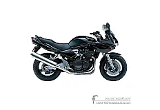 Autocollants pour Suzuki GSF1200S BANDIT 2005 - Noir • Suzuki Autocollants OEM