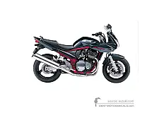 Decals for Suzuki GSF1200S BANDIT 2006 - Gray • Suzuki OEM Decals
