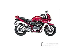 Pegatinas para Suzuki GSF1200S BANDIT 2006 - Rojo • Suzuki Pegatinas OEM