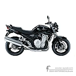 Suzuki GSF1250N BANDIT 2007 - Negro