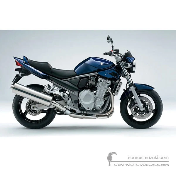 Adesivi per Suzuki GSF1250N BANDIT 2008 - Blu • Suzuki Adesivi OEM