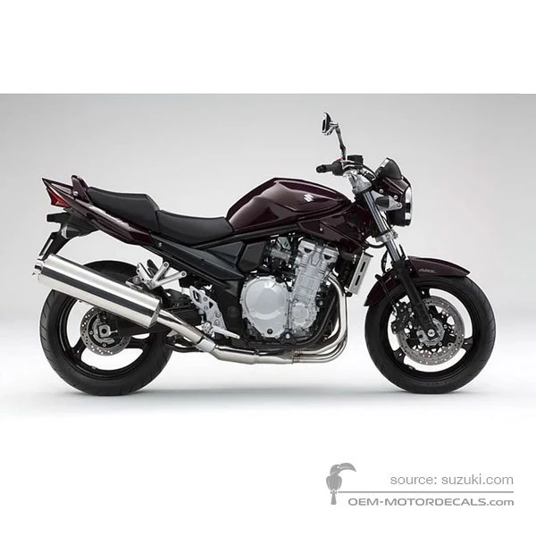 Naklejki do Suzuki GSF1250N BANDIT 2009 - Czerwony • Suzuki Naklejki OEM