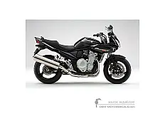 Adesivi per Suzuki GSF1250S BANDIT 2007 - Nero • Suzuki Adesivi OEM