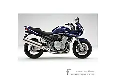 Adesivi per Suzuki GSF1250S BANDIT 2008 - Blu • Suzuki Adesivi OEM