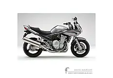 Adesivi per Suzuki GSF1250S BANDIT 2008 - Argento • Suzuki Adesivi OEM