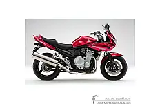 Adesivi per Suzuki GSF1250S BANDIT 2008 - Rosso • Suzuki Adesivi OEM