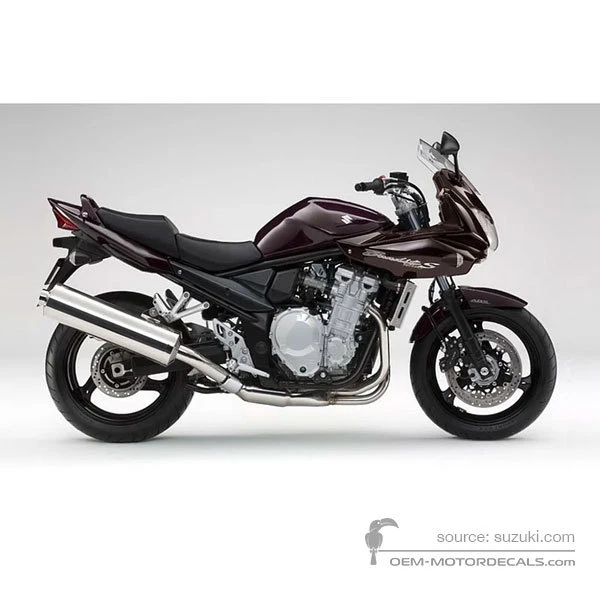 Stickers voor Suzuki GSF1250S BANDIT 2009 - Rood • Suzuki OEM Stickers