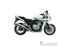Adesivi per Suzuki GSF1200S BANDIT Limited Edition 2009 - Bianco • Suzuki Adesivi OEM