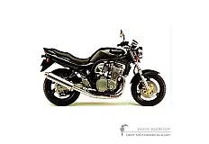 Decals for Suzuki GSF600N BANDIT 1999 - Black • Suzuki OEM Decals