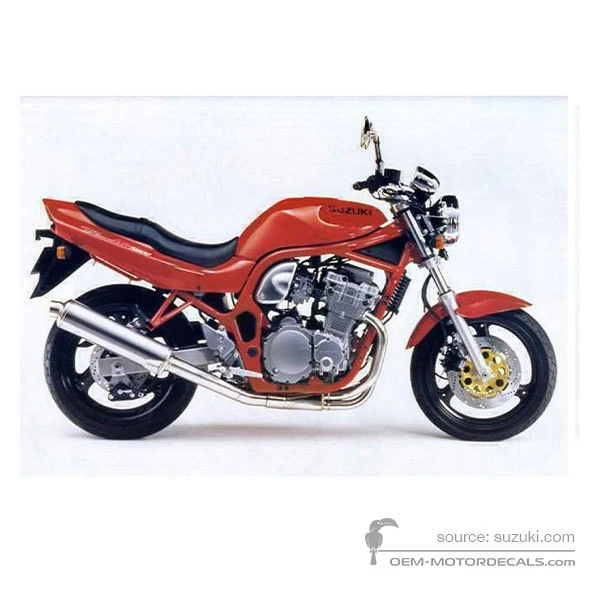 Pegatinas para Suzuki GSF600N BANDIT 1999 - Naranja • Suzuki Pegatinas OEM