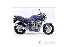Autocollants pour Suzuki GSF600N BANDIT 1999 - Bleu • Suzuki Autocollants OEM