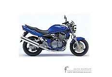 Autocollants pour Suzuki GSF600N BANDIT 2004 - Bleu • Suzuki Autocollants OEM