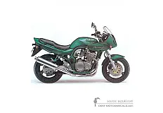 Naklejki do Suzuki GSF600S BANDIT 1996 - Zielony • Suzuki Naklejki OEM