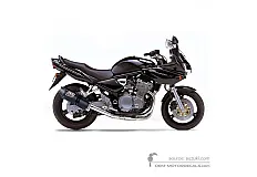 Decals for Suzuki GSF600S BANDIT 2001 - Black • Suzuki OEM Decals