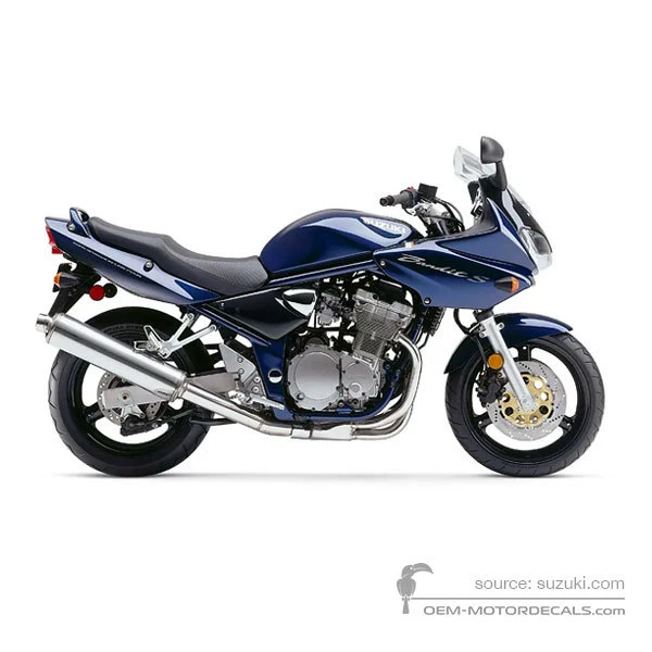 Naklejki do Suzuki GSF600S BANDIT 2003 - Niebieski • Suzuki Naklejki OEM