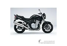 Adesivi per Suzuki GSF650N BANDIT 2008 - Nero • Suzuki Adesivi OEM