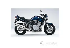 Adesivi per Suzuki GSF650N BANDIT 2008 - Blu • Suzuki Adesivi OEM