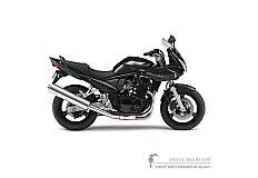 Stickers voor Suzuki GSF650S BANDIT 2005 - Zwart • Suzuki OEM Stickers