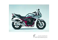 Decals for Suzuki GSF650S BANDIT 2006 - Gray • Suzuki OEM Decals