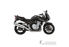 Stickers voor Suzuki GSF650S BANDIT 2008 - Zwart • Suzuki OEM Stickers