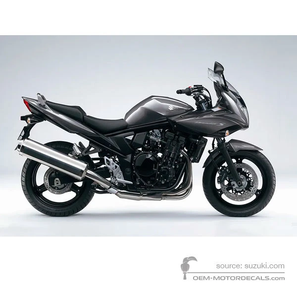 Adesivi per Suzuki GSF650S BANDIT 2011 - Grigio • Suzuki Adesivi OEM