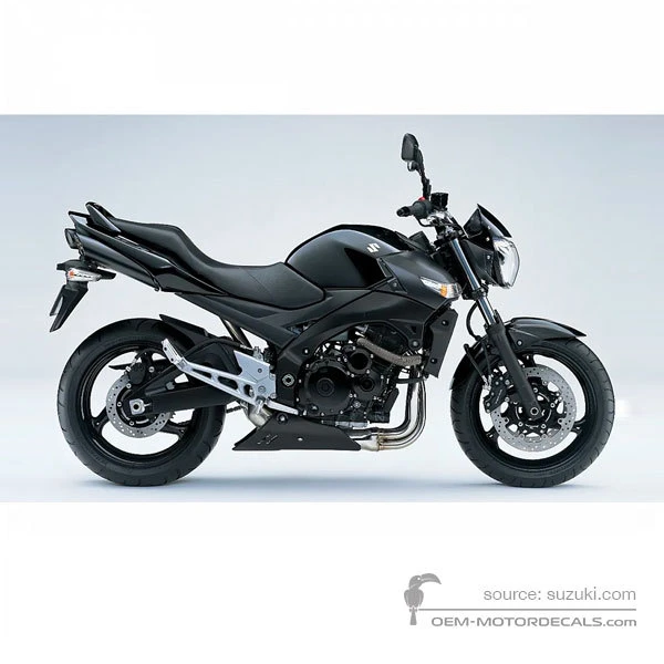 Decals for Suzuki GSR600 2010 - Black • Suzuki OEM Decals
