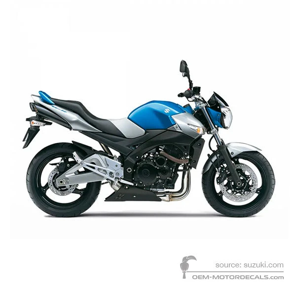 Aufkleber für Suzuki GSR600 2009 - Blau • Suzuki OEM-Aufkleber
