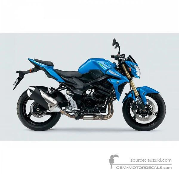 Pegatinas para Suzuki GSR750 2016 - Azul • Suzuki Pegatinas OEM