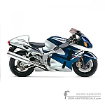 Suzuki GSX1300R Hayabusa 2003 - Azul