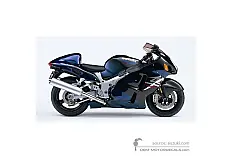 Aufkleber für Suzuki GSX1300R Hayabusa 2004 - Schwarz • Suzuki OEM-Aufkleber