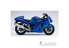 Decals for Suzuki GSX1300R Hayabusa 2007 - Blue • Suzuki OEM Decals