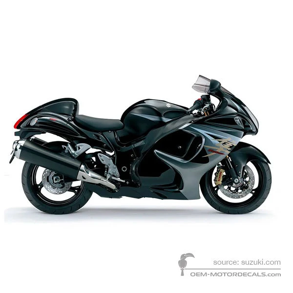 Adesivi per Suzuki GSX1300R HAYABUSA 2013 - Nero • Suzuki Adesivi OEM