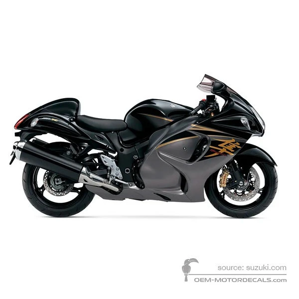 Aufkleber für Suzuki GSX1300R HAYABUSA 2015 - Grau • Suzuki OEM-Aufkleber