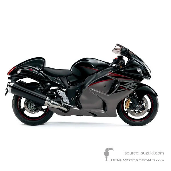 Decals for Suzuki GSX1300R HAYABUSA 2016 - Gray • Suzuki OEM Decals
