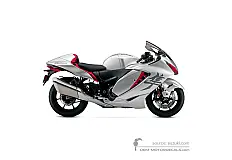 Naklejki do Suzuki GSX1300R HAYABUSA 2022 - Srebrny • Suzuki Naklejki OEM