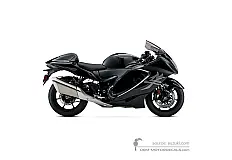 Stickers voor Suzuki GSX1300R HAYABUSA 2023 - Zwart • Suzuki OEM Stickers