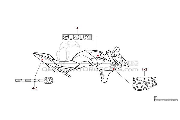 Suzuki GSX8S 2025 - Schwarz