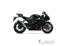 Stickers voor Suzuki GSXR1000 2019 - Zwart • Suzuki OEM Stickers