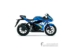 Aufkleber für Suzuki GSXR125 2018 - Blau • Suzuki OEM-Aufkleber