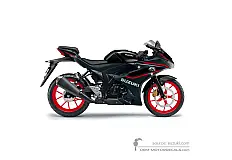 Aufkleber für Suzuki GSXR125 2024 - Schwarz • Suzuki OEM-Aufkleber