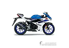 Aufkleber für Suzuki GSXR125 2024 - Blau • Suzuki OEM-Aufkleber