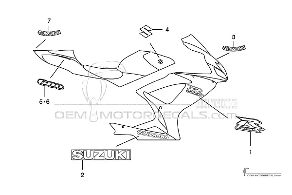Suzuki GSXR600 2006 - Black