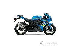 Naklejki do Suzuki GSXR600 2018 - Niebieski • Suzuki Naklejki OEM
