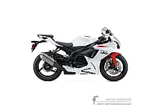 Pegatinas para Suzuki GSXR600 2021 - Blanco • Suzuki Pegatinas OEM